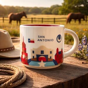 2012 Starbucks You Are Here Collection - San Antonio Mug